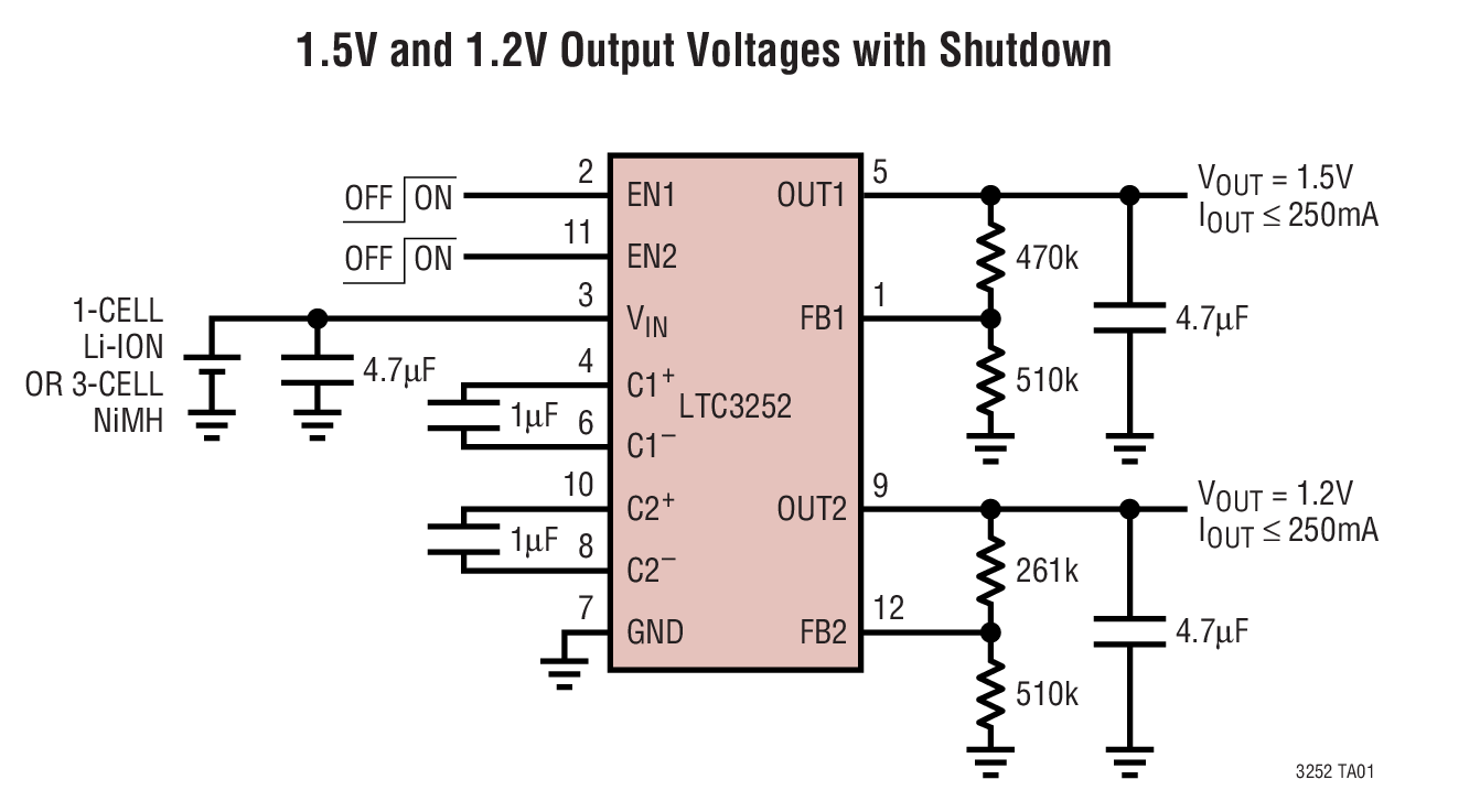 LTC3252Ӧͼһ